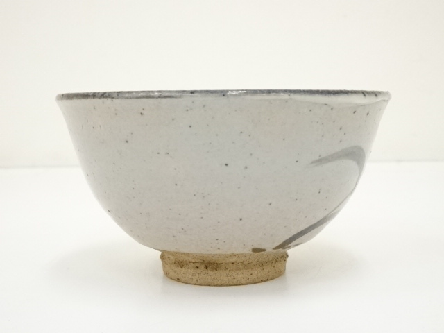 唐津焼 中里嘉孝 絵唐津 茶碗 共箱 共布 茶道具 抹茶碗 新品 未使用品 中里嘉孝 作 絵唐津茶碗 of 茶の湯 墨東清友館 茶道具専門店(有)菊池商店